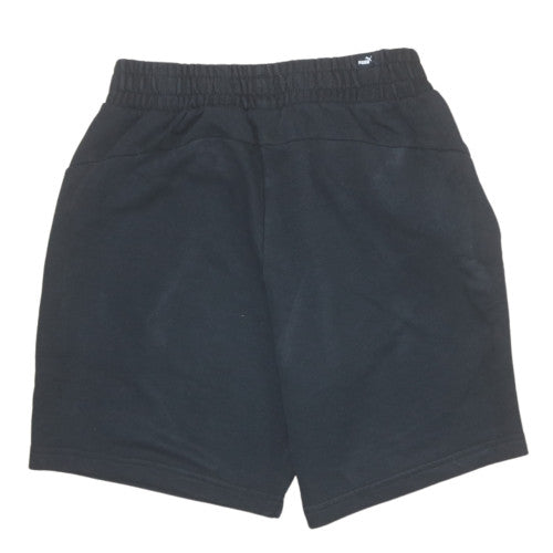 Puma Men's Black Small Athletic Shorts with Elastic Waist