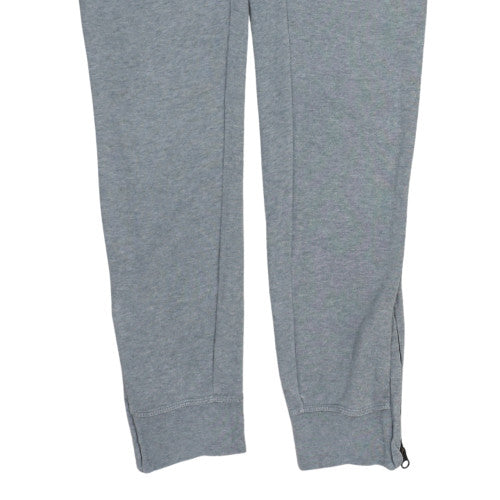 Nike Men's Grey Cotton Jogger Trousers Size S Tapered Fit