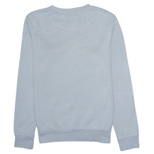 Puma Men's Grey Crew Neck Pullover Sweatshirt Size S