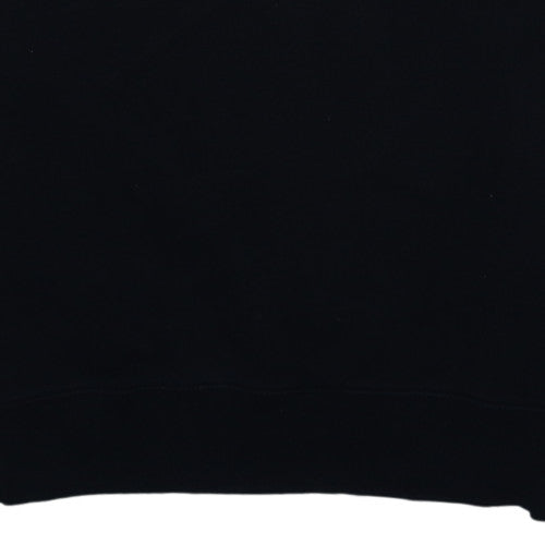 Lee Mens Black Regular Fit Crew Neck Cotton Sweatshirt M