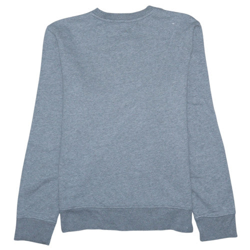 GAP Men's Grey Cotton Blend Crew Neck Pullover Sweatshirt M