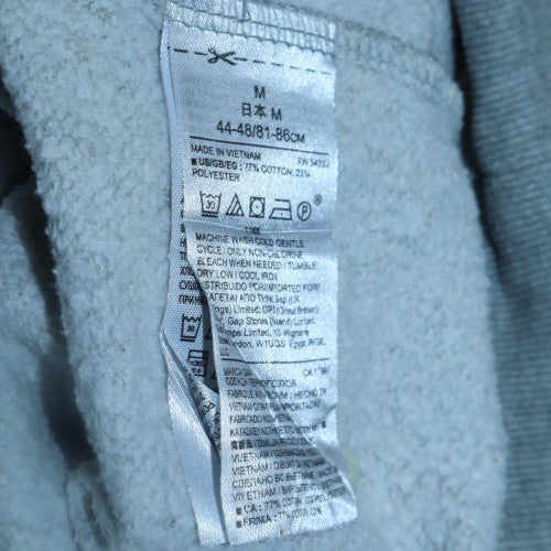 GAP Men's Grey Cotton Blend Crew Neck Pullover Sweatshirt M