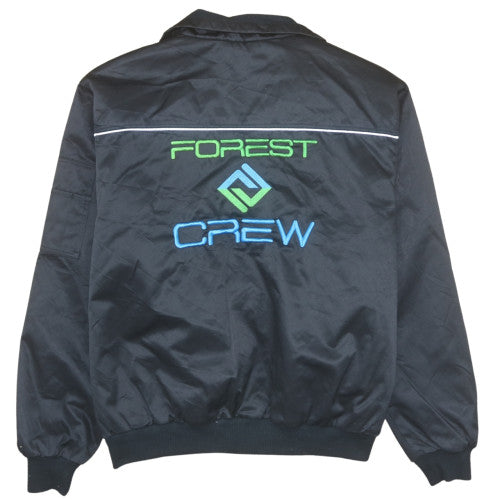 James & Nicholson Men’s Black XL Bomber Jacket Crew Workwear Outdoor