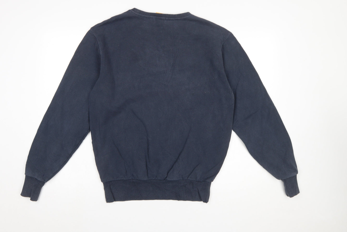 Ellesse Mens Blue Small Crew Neck Pullover Sweatshirt