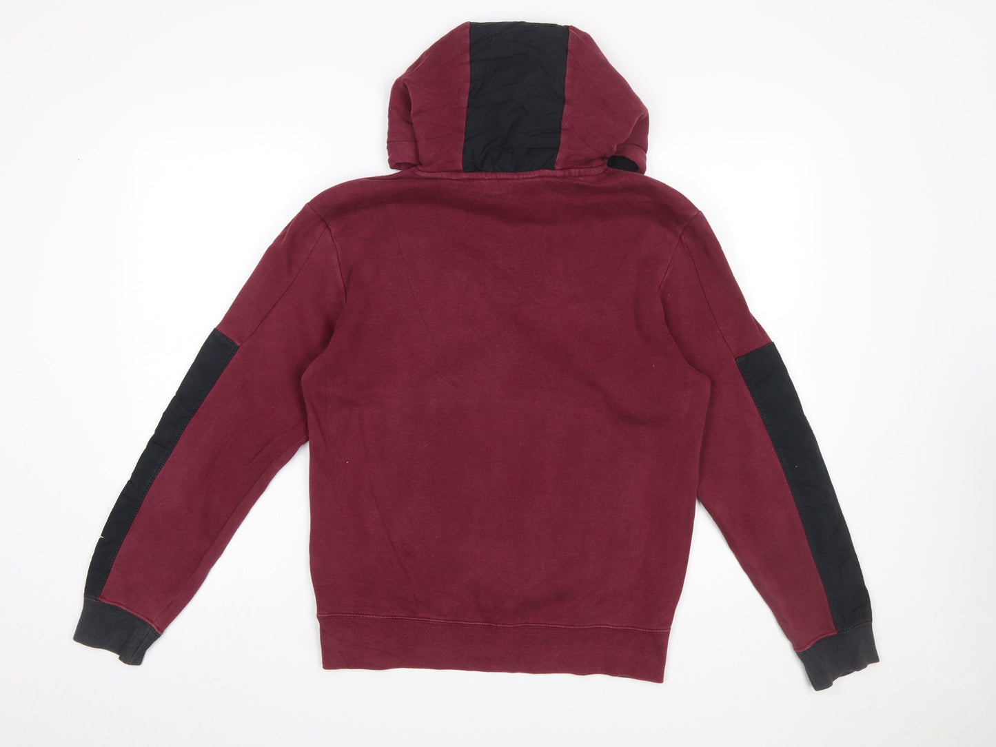 Nike Air Men's Burgundy Hoodie XS Pullover Fleece Logo Sweatshirt