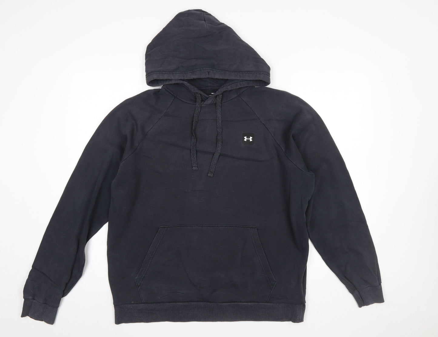 Under Armour Men's Black Pullover Hoodie M Sports Fleece