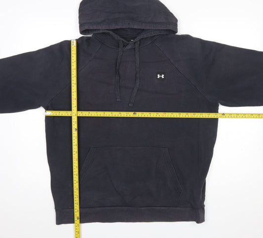 Under Armour Men's Black Pullover Hoodie M Sports Fleece