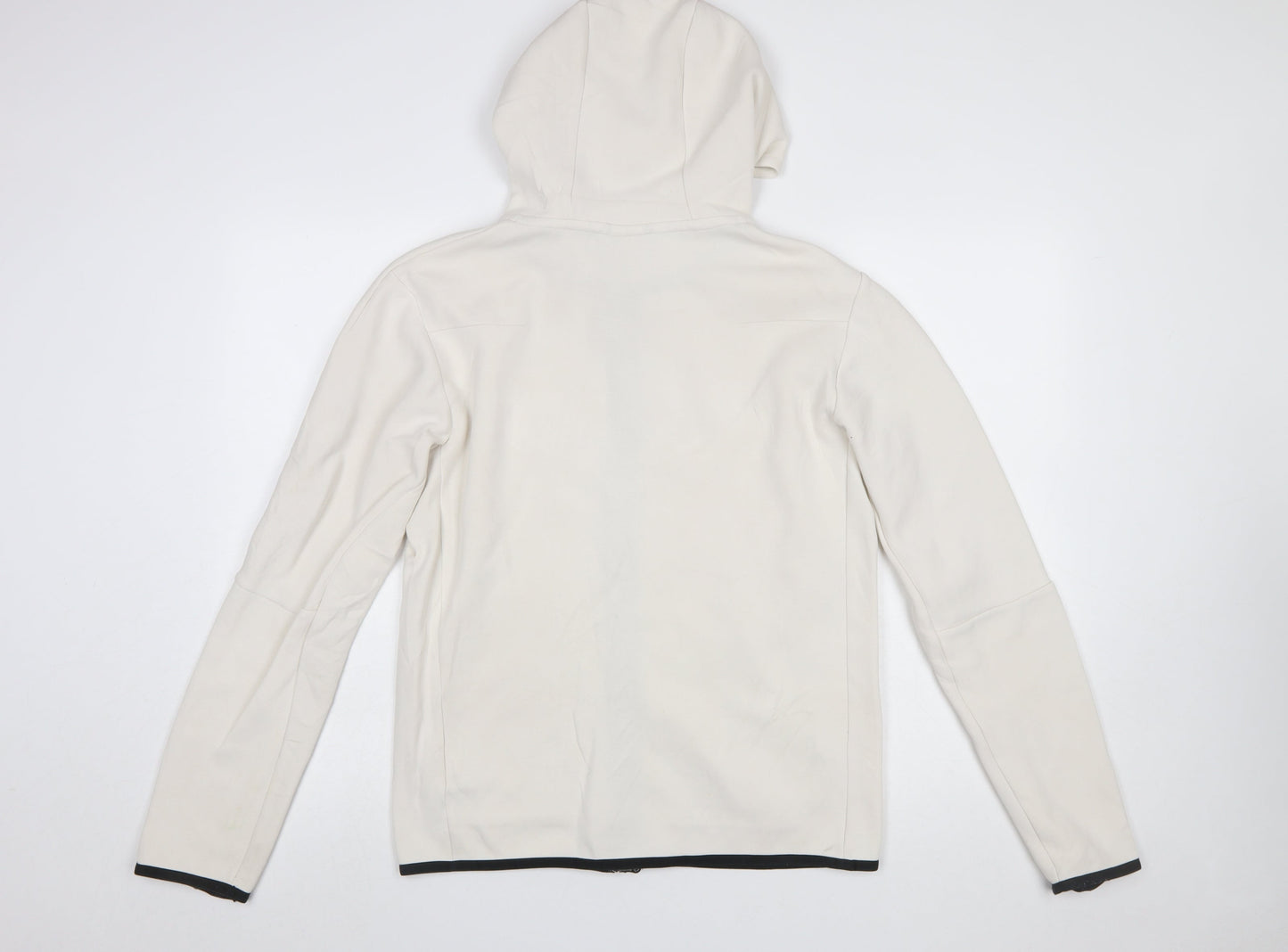 Nike Men’s Ivory Full Zip Hoodie Small Lightweight Sportswear