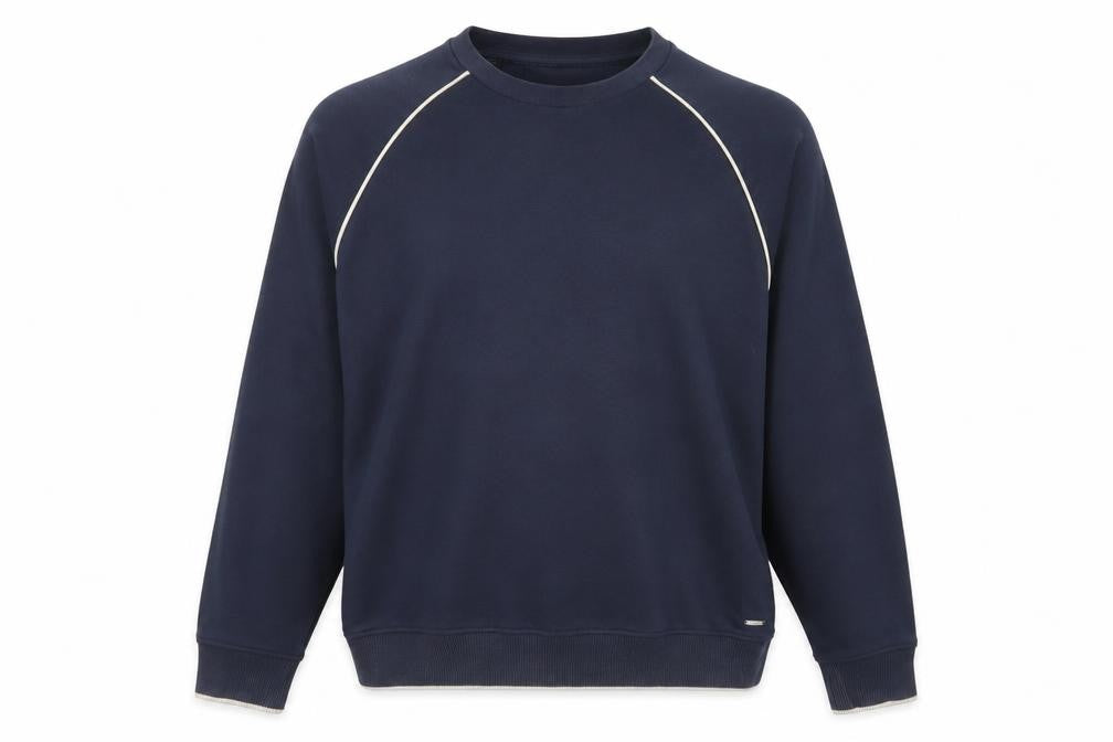 Marks and Spencer Autograph Mens Blue 2XL Pullover Sweatshirt