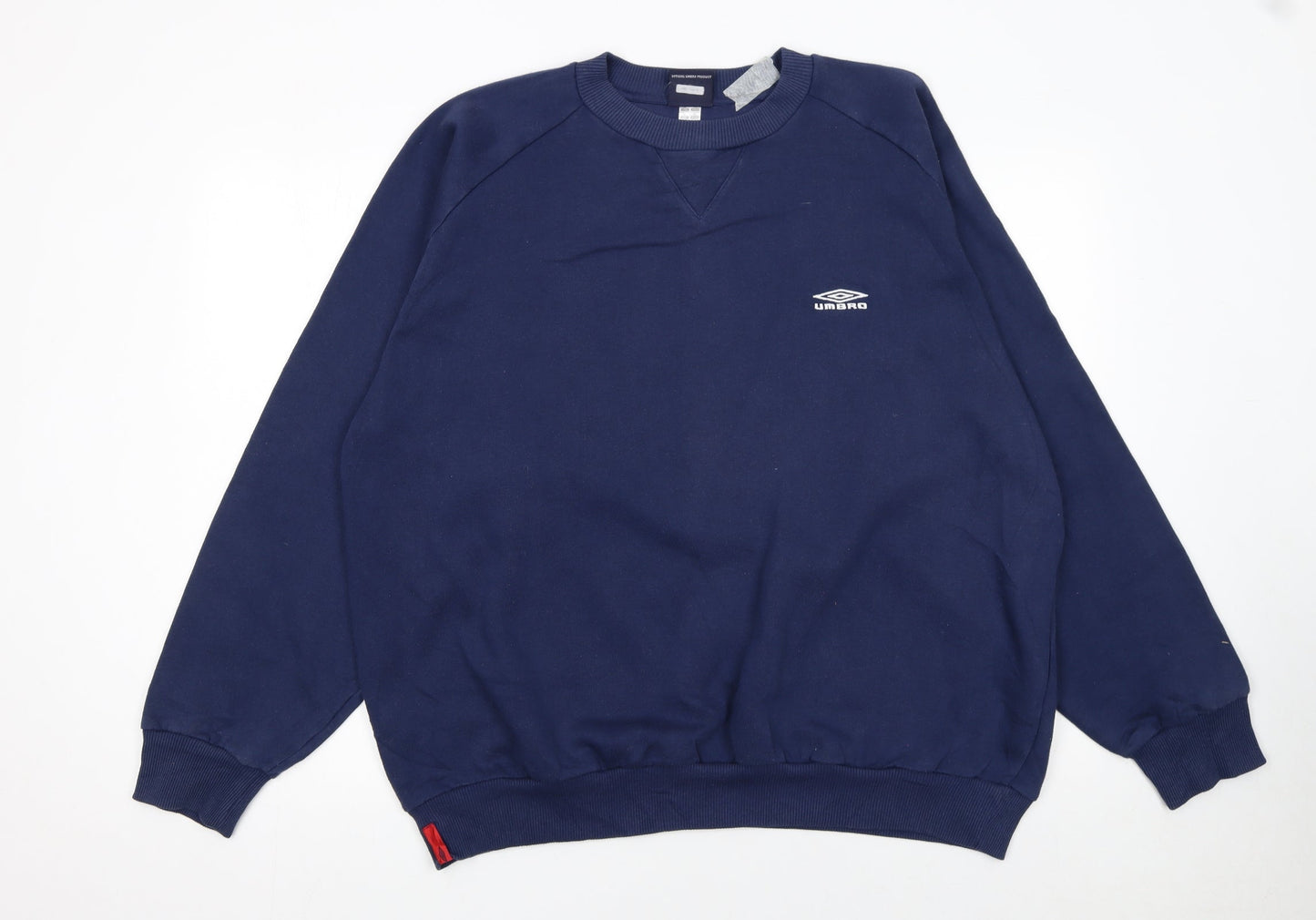 Umbro Men's Blue XL Pullover Sweatshirt Crew Neck Sportswear