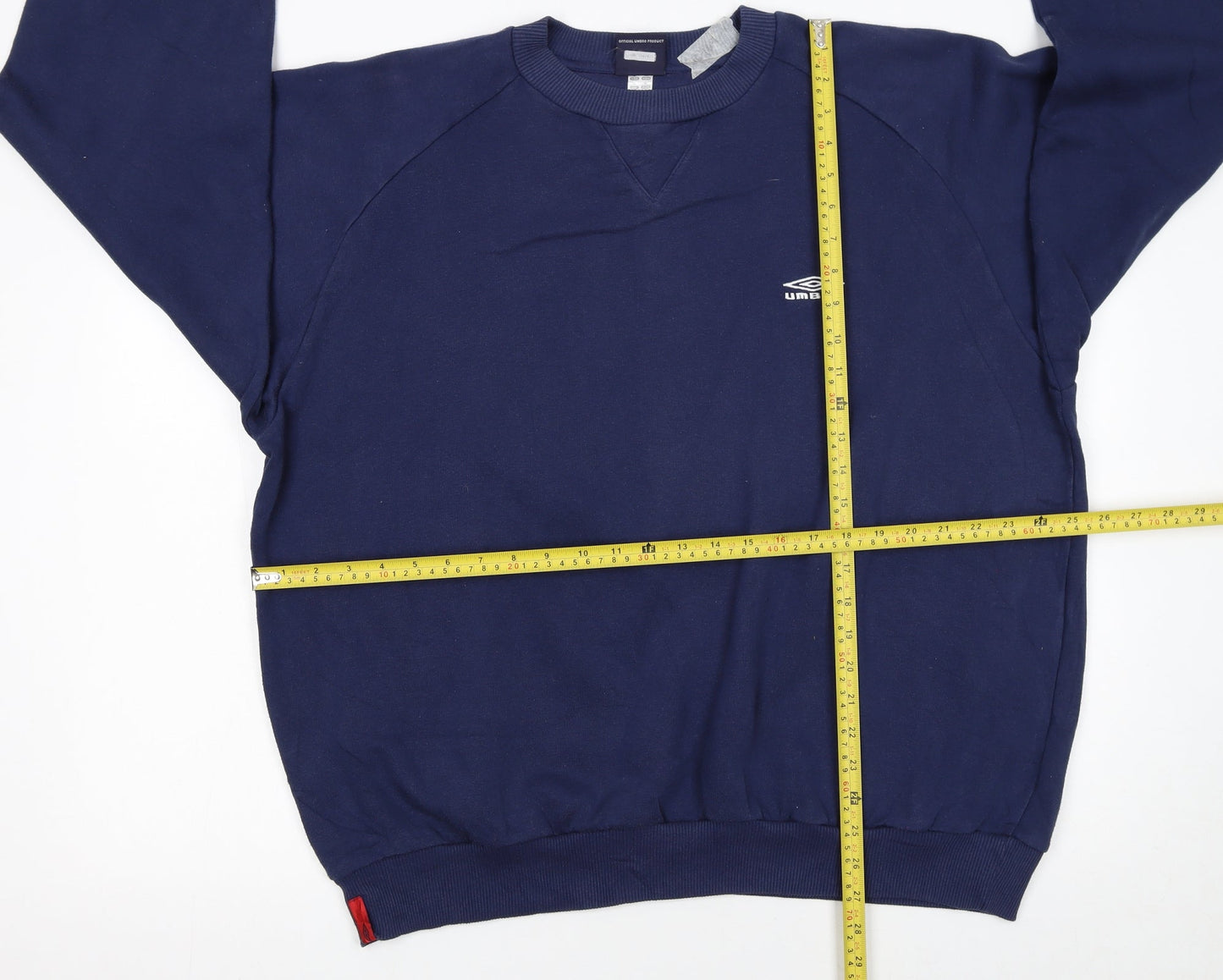 Umbro Men's Blue XL Pullover Sweatshirt Crew Neck Sportswear