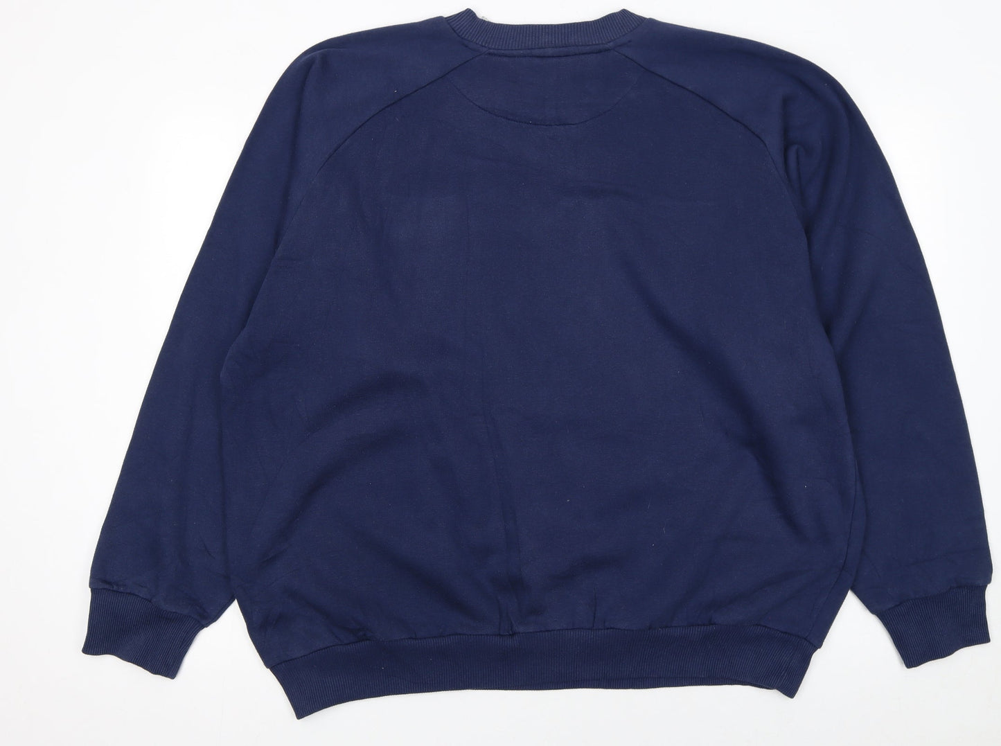 Umbro Men's Blue XL Pullover Sweatshirt Crew Neck Sportswear