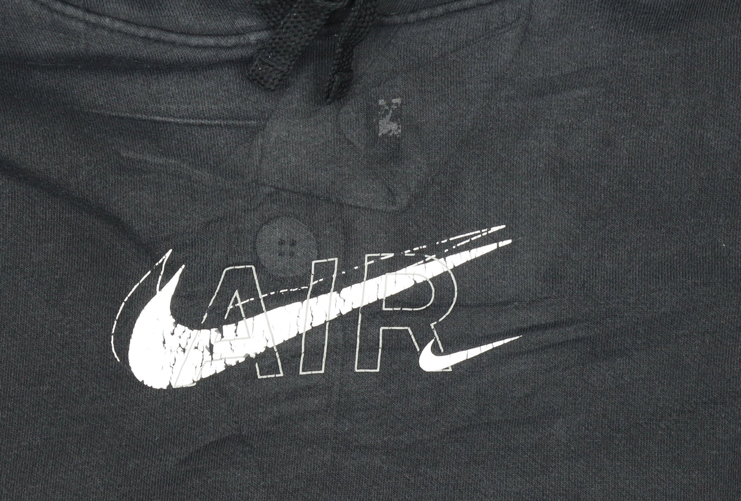 Nike Men's Black Pullover Hoodie S Graphic Logo Sportswear