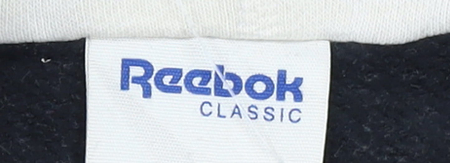 Reebok Classic Women's Black & White 1/2 Zip Sweatshirt Size M