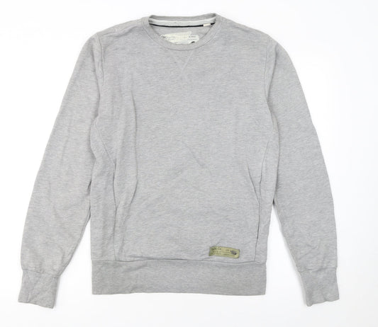 Diesel Men’s Grey Crew Neck Pullover Sweatshirt Size S