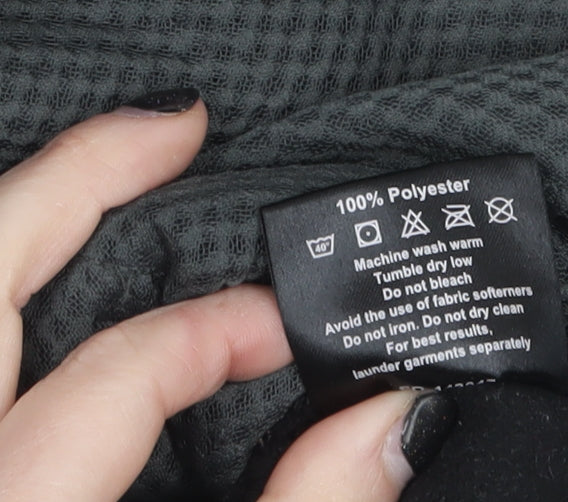 TOG24 Womens Black Fleece Full Zip Jacket Size 14