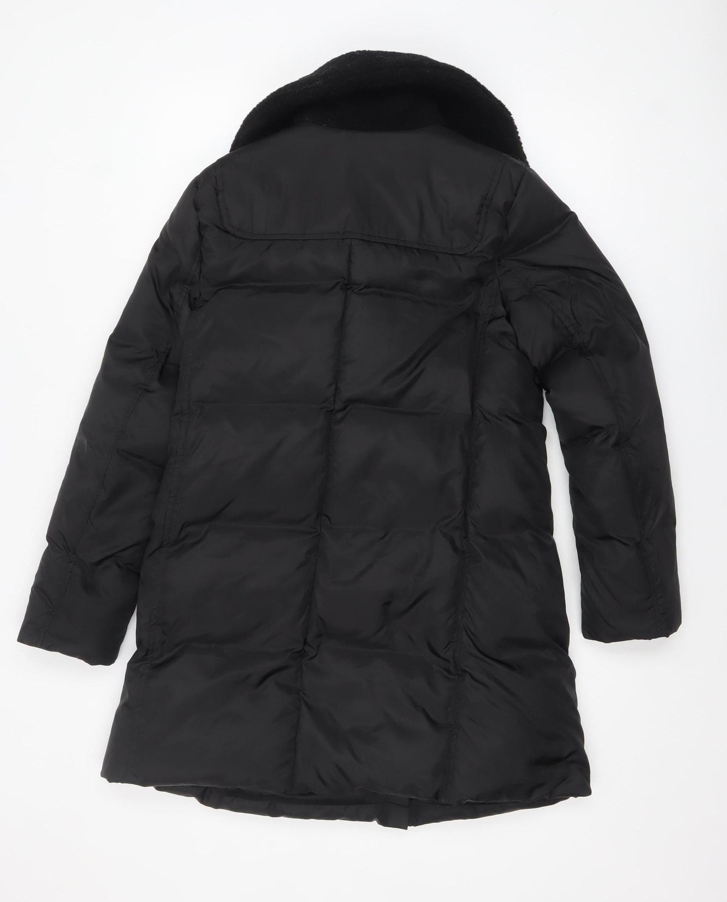 Paul & Joe Sister Women's Black Long Puffer Coat Size 10