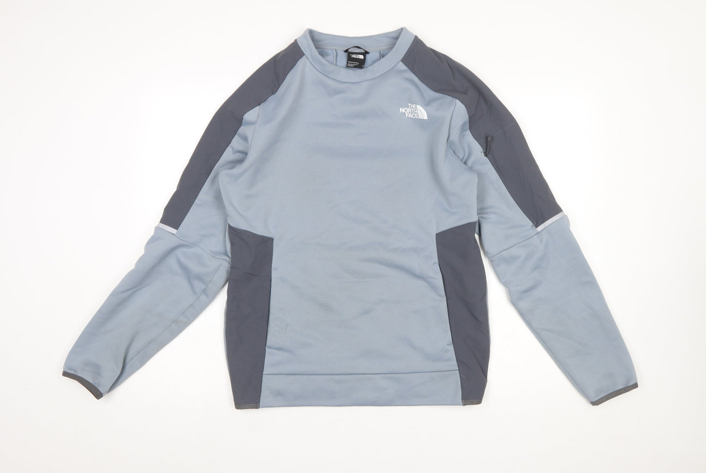 The North Face Men's Blue Pullover Fleece Sweatshirt Size S
