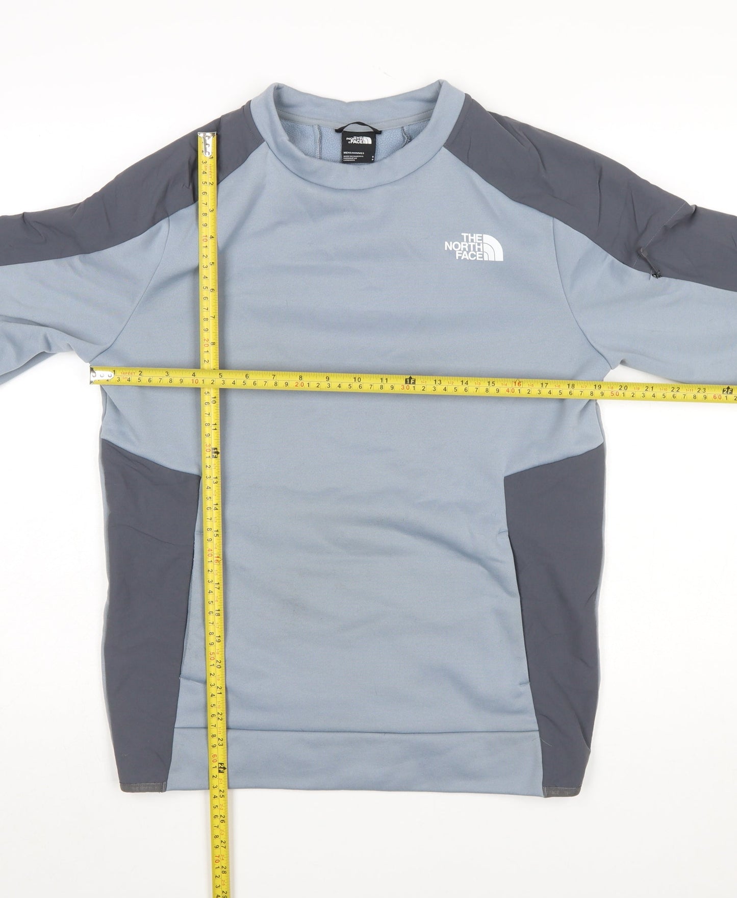 The North Face Men's Blue Pullover Fleece Sweatshirt Size S