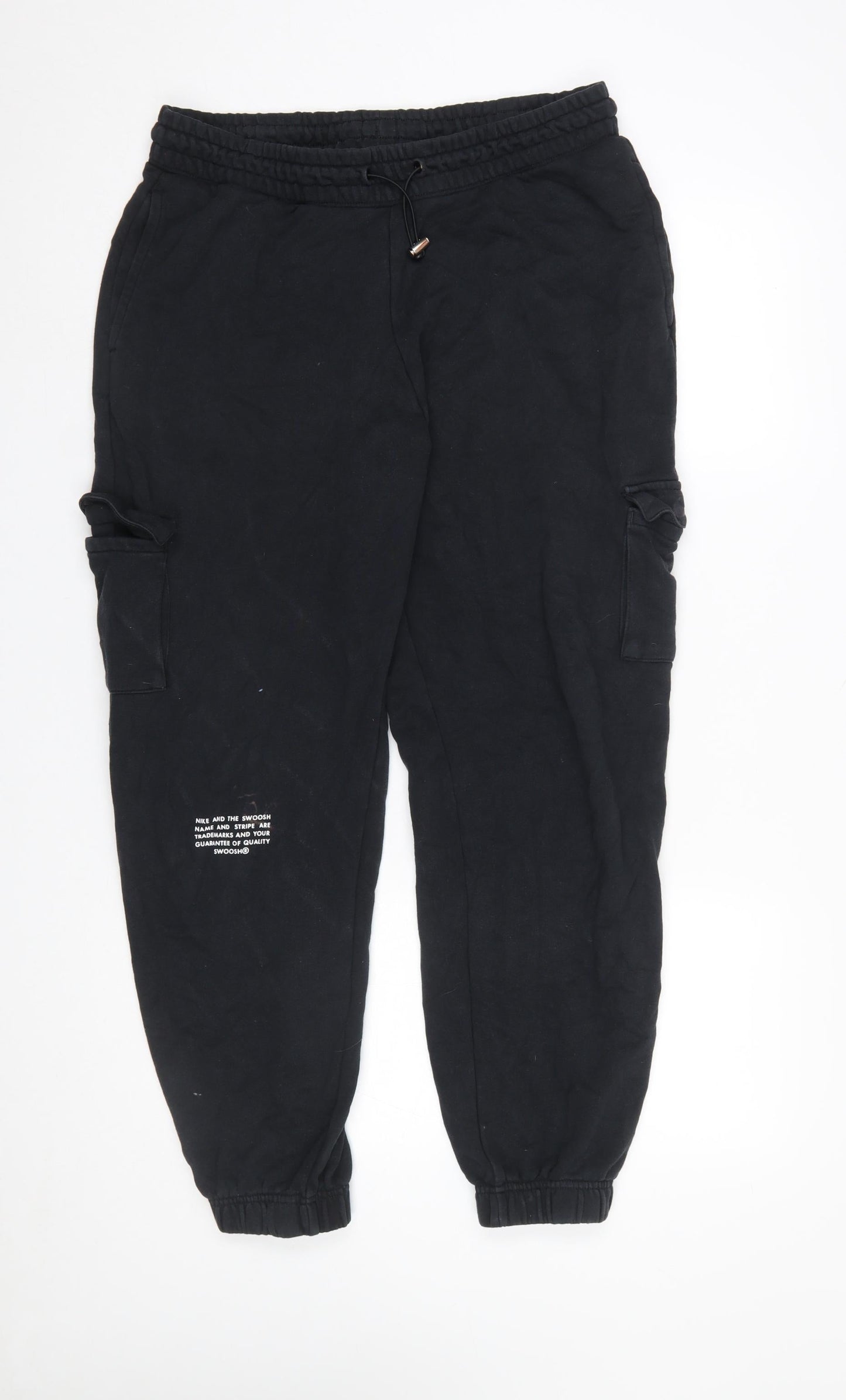 Nike Men's Black Cargo Jogger Trousers L Regular Fit