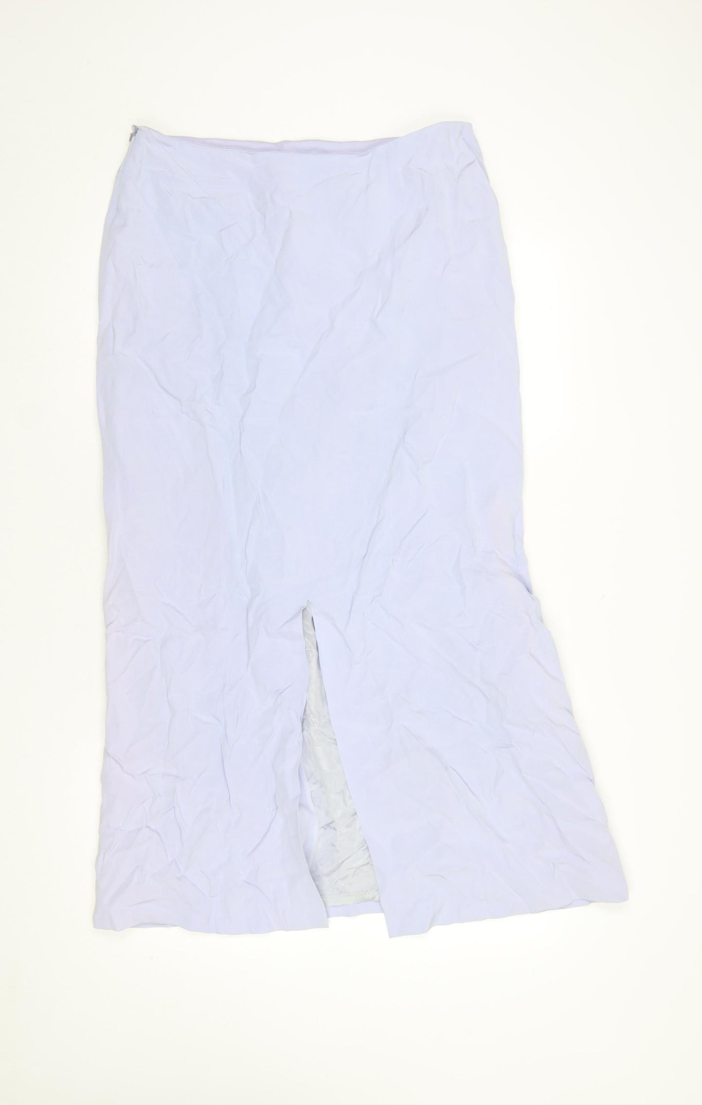 Luis Civit Women Purple Long Pencil Skirt Size 14 Formal