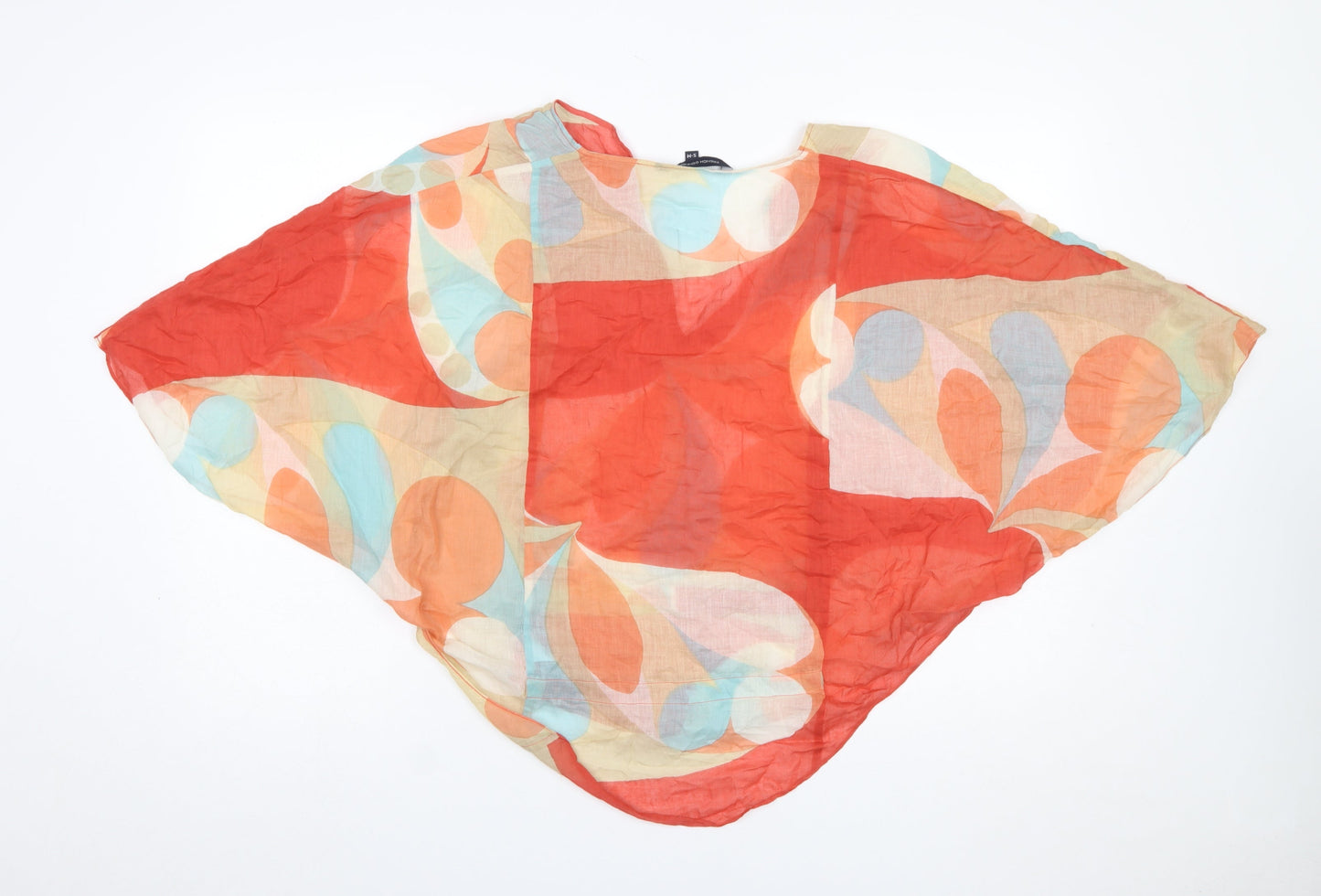 French Connection Women Multicoloured Cotton Beach Cover Up S-M