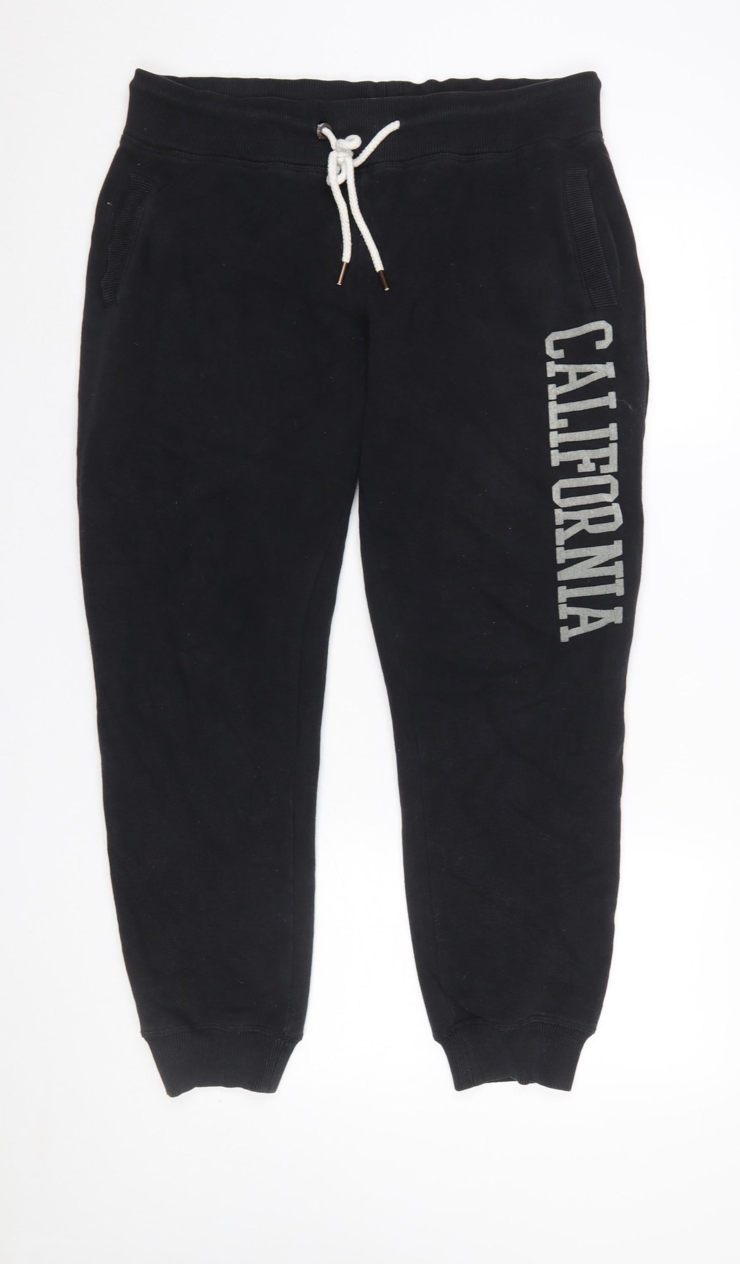 SoulCal & Co Women's Black XL Jogger Sweatpants with California Logo