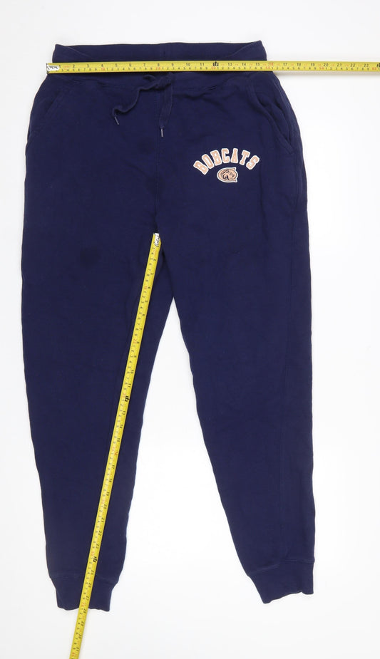 Holloway Men's Blue Bobcats Jogger Sweatpants Size L