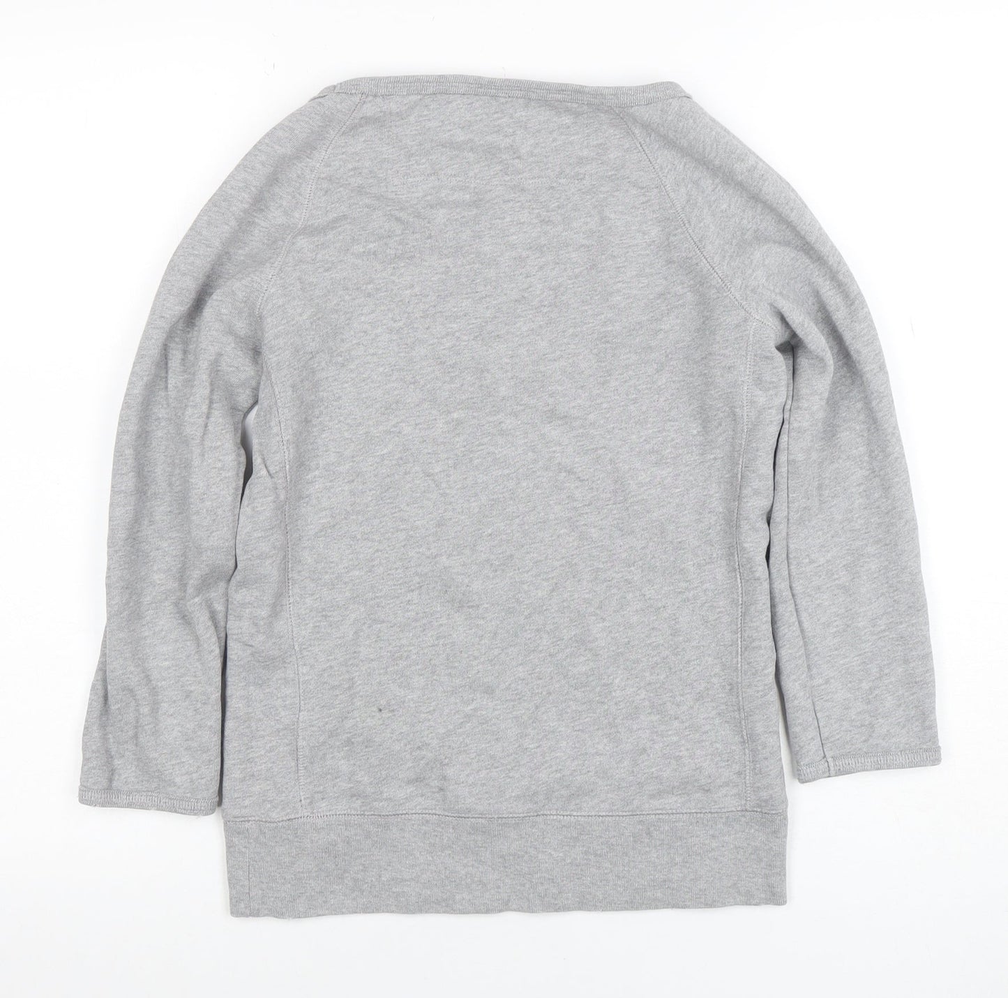 Levi's Women Grey XS Pullover Sweatshirt Graphic Print Cotton
