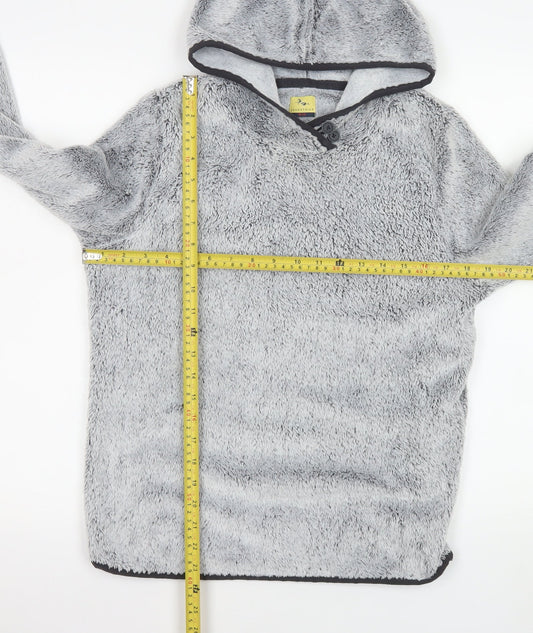 Equestrian Women Grey Size 8/10 Fleece Pullover Hoodie