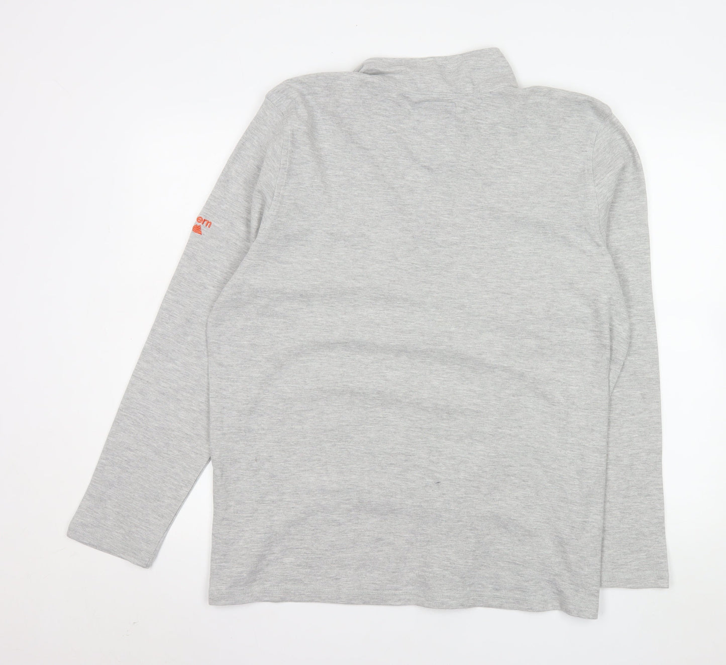Northern Expo Men's Grey XL 1/4 Zip Pullover Sweatshirt