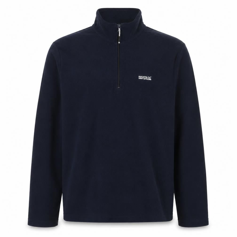 Regatta Men's Blue Fleece 1/2 Zip Pullover Sweatshirt Size L