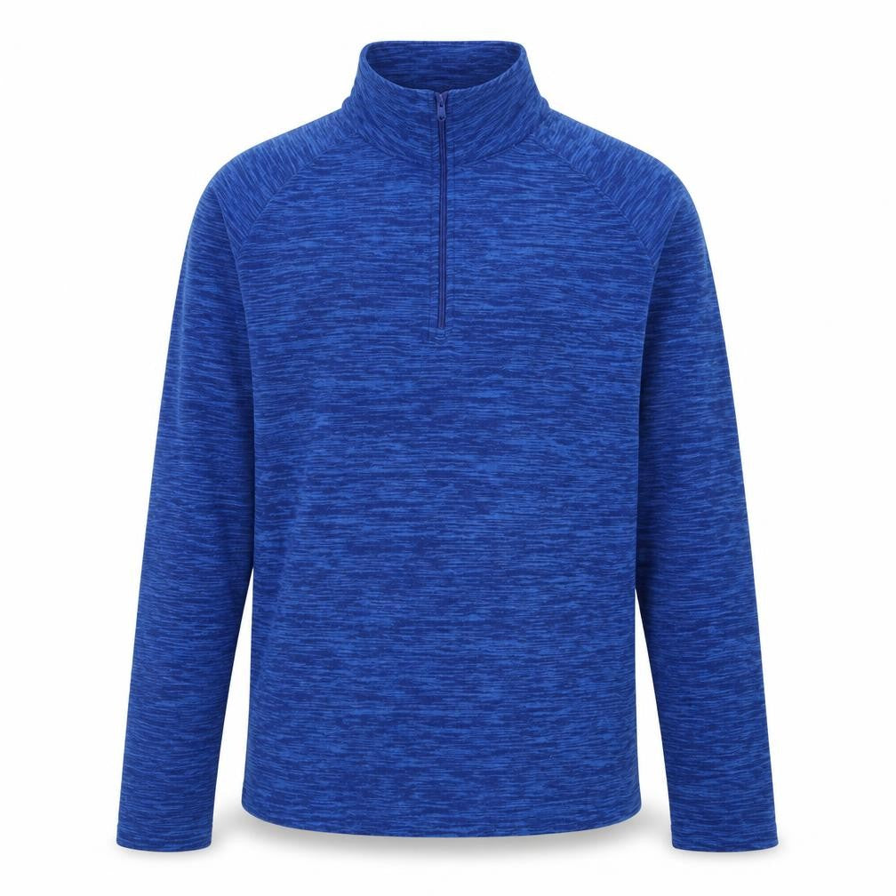 Mountain Warehouse Men's Blue 1/4 Zip Fleece Sweatshirt S