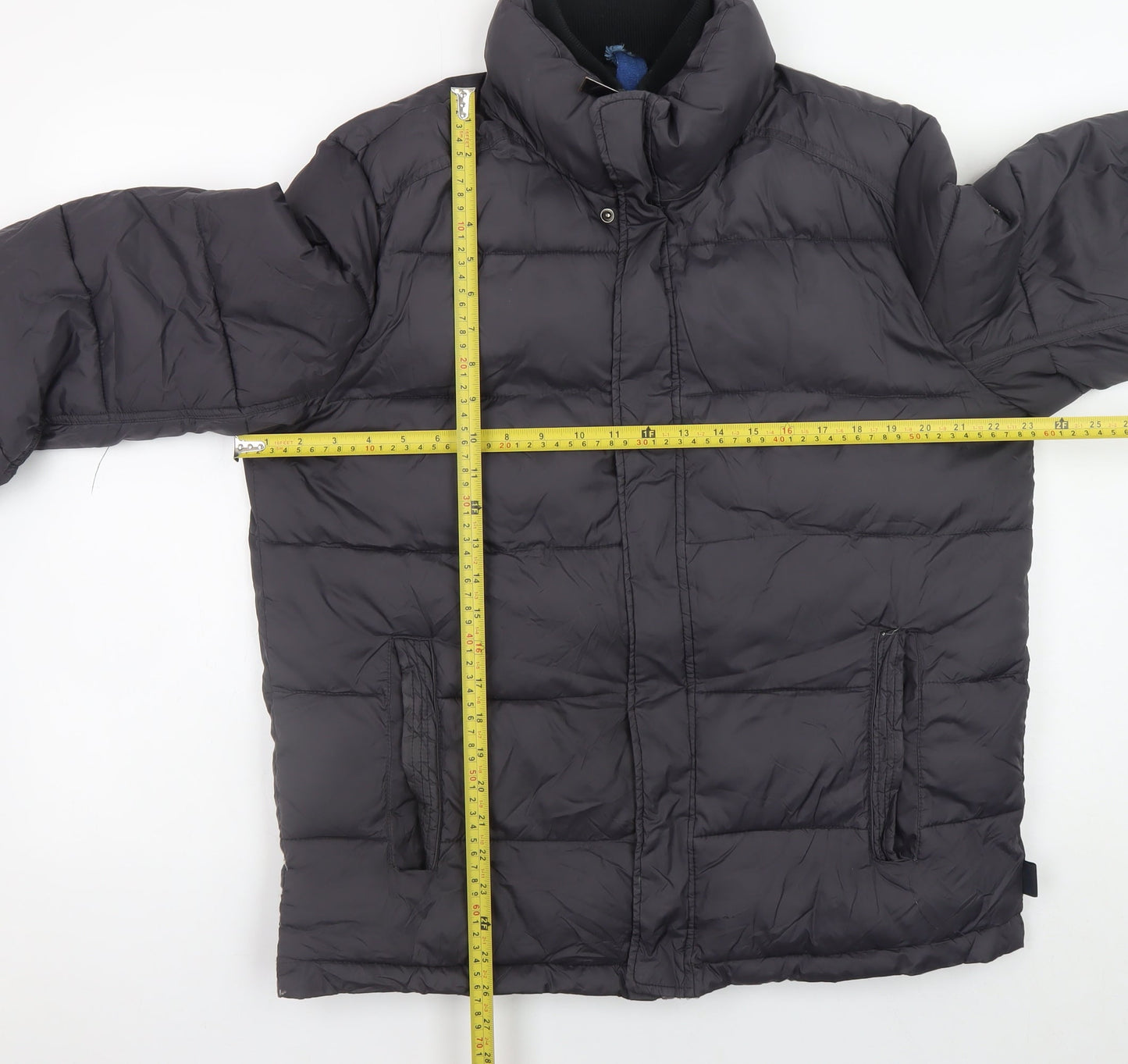 Calvin Klein Men’s Black M Puffer Jacket Water Resistant Winter Coat