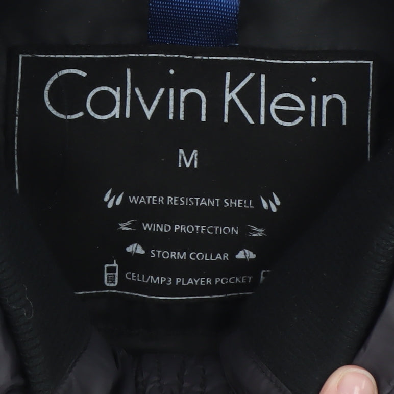 Calvin Klein Men’s Black M Puffer Jacket Water Resistant Winter Coat