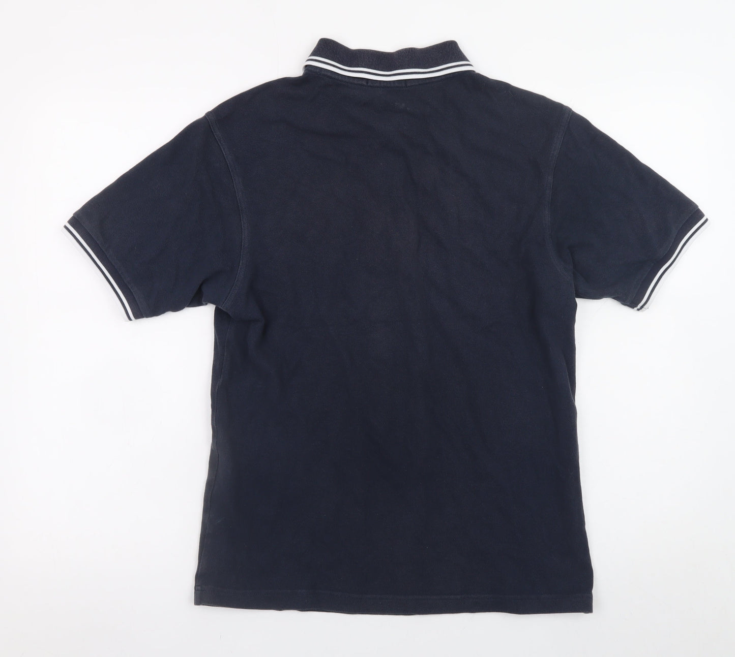 Fred Perry Men's Black Cotton Polo Shirt S Classic Fit