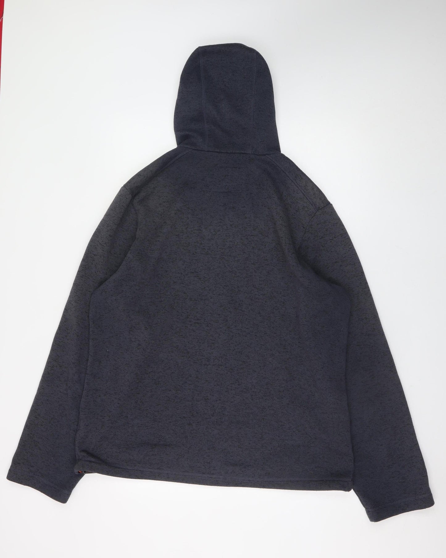 Sprayway Men's Blue 2XL Full Zip Hooded Fleece Jacket