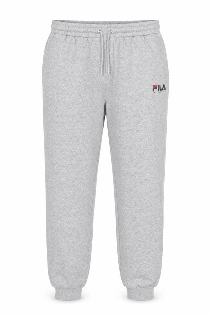 FILA Mens Grey XL Sweatpants Joggers Fleece Lined Comfort Fit