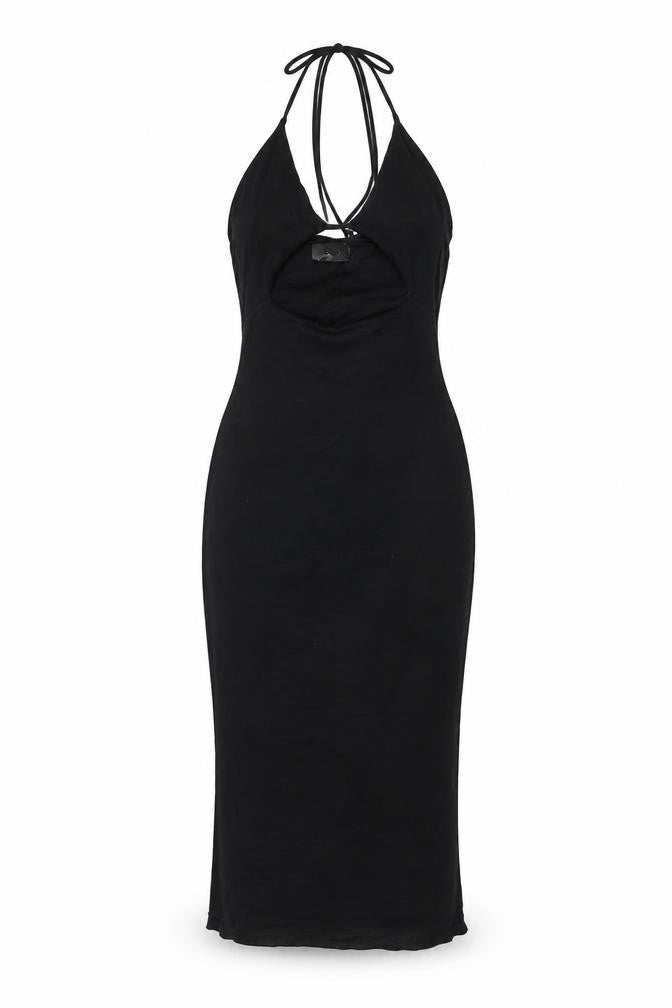 Oh Polly Women’s Black Halter Bodycon Dress Size 10