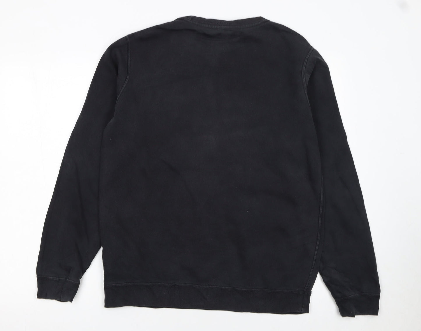 Nike Men's Black Fleece Pullover Sweatshirt M Regular Fit