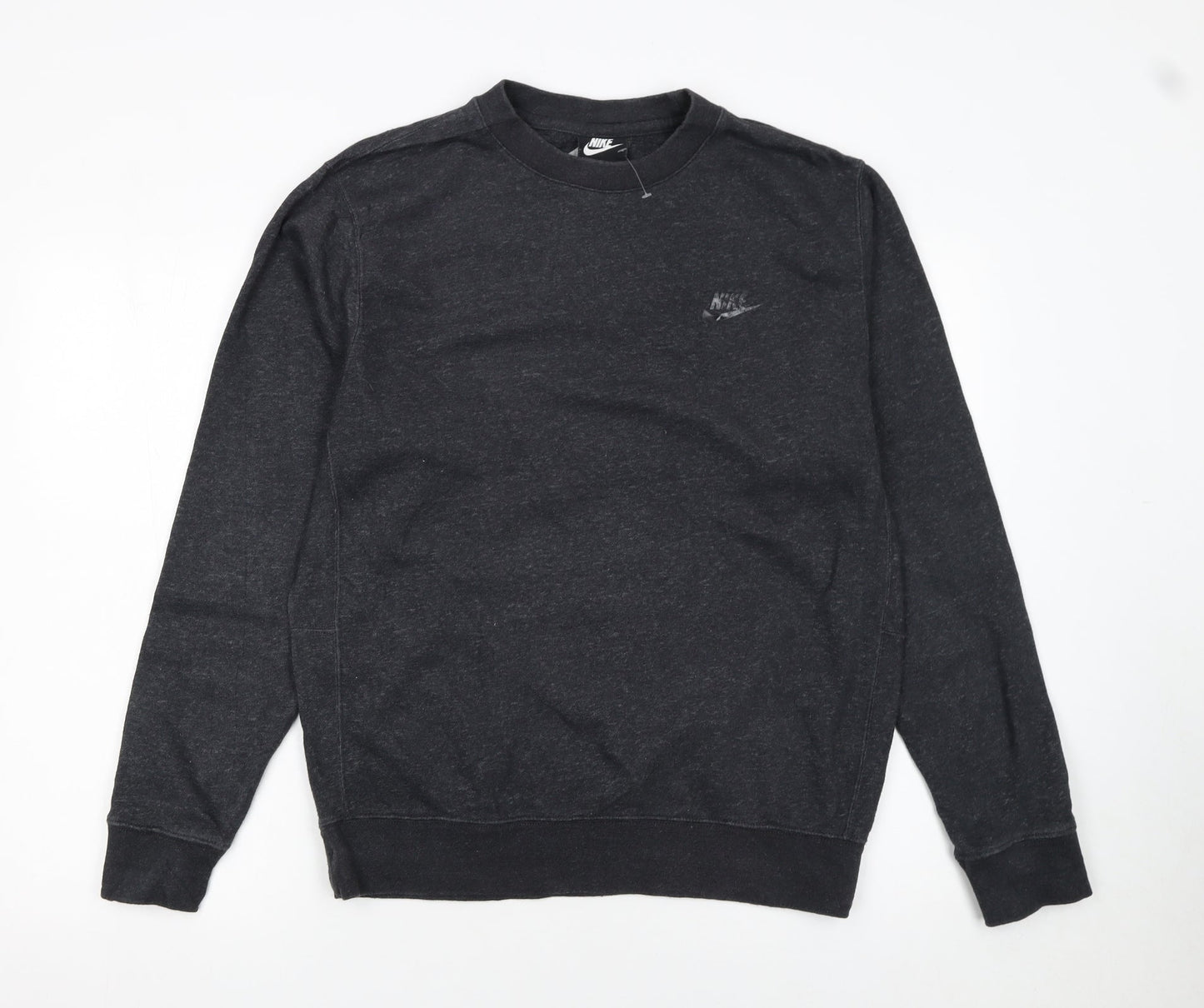 Nike Women’s Black Small Pullover Sweatshirt Crew Neck Casual