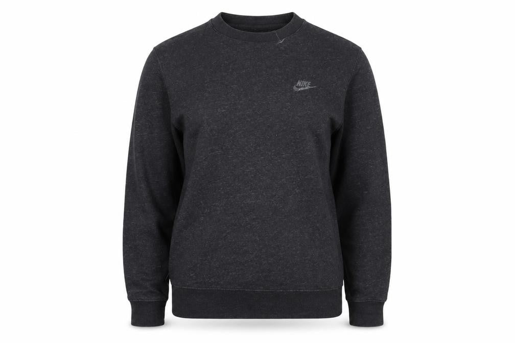 Nike Women’s Black Small Pullover Sweatshirt Crew Neck Casual