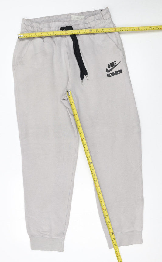 Nike Men's Grey Air Jogger Sweatpants M Regular Fit