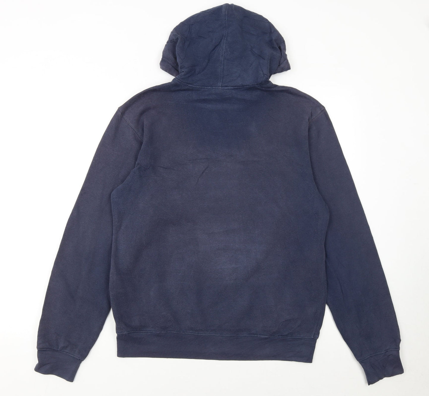 Reebok Men's Blue Embroidered Pullover Hoodie Size S