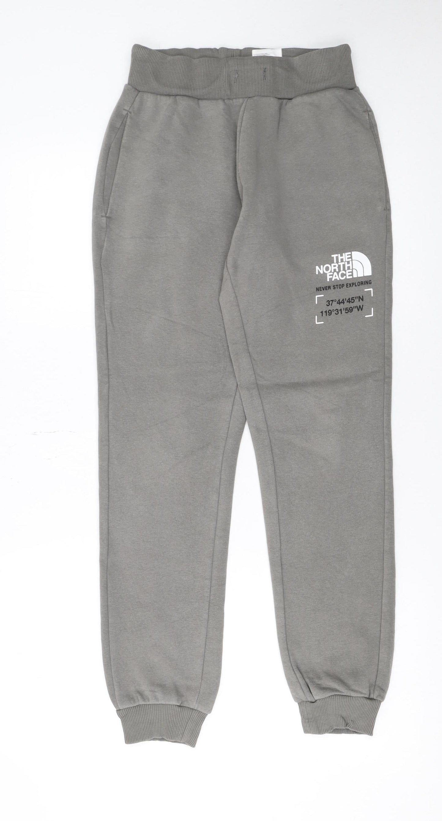 The North Face Womens Grey Jogger Sweatpants XS Comfortable Lined