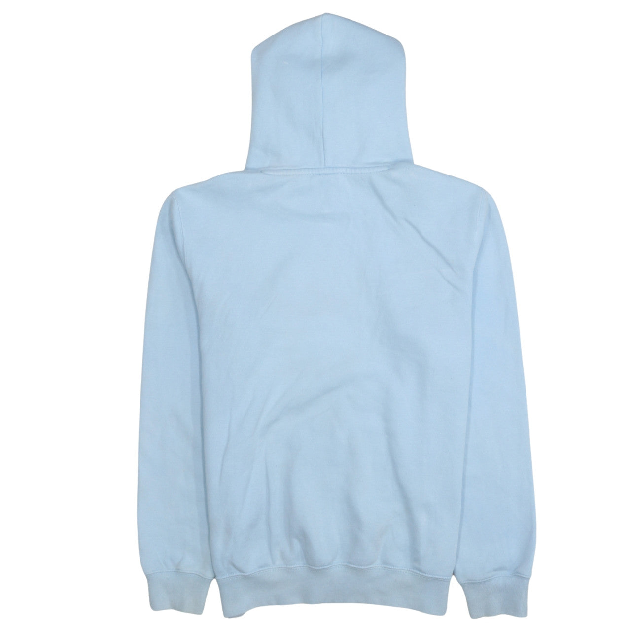 Champion Men's Blue Pullover Hoodie Medium Logo Fleece Sweatshirt
