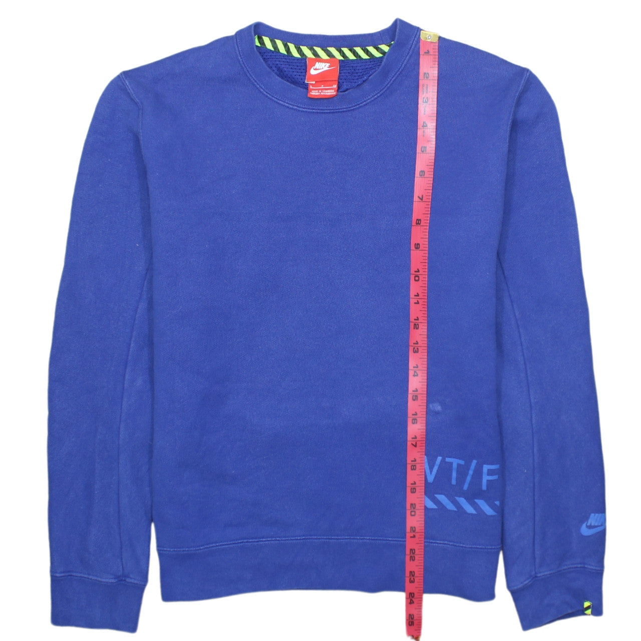 Nike Men's Blue Crew Neck Pullover Sweatshirt Size S