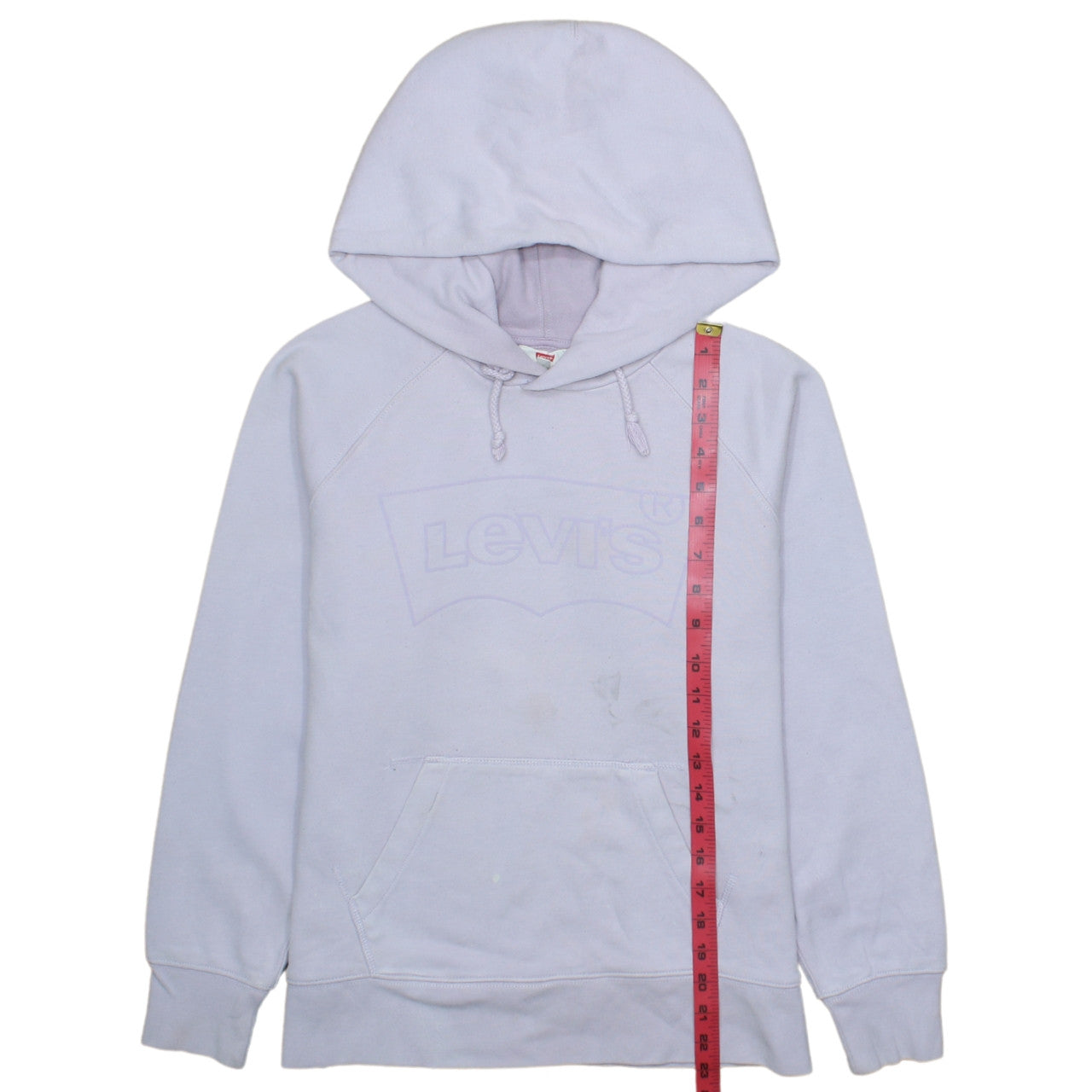 Levi's Women's Lilac Hoodie XS Pullover Cotton Blend Casual