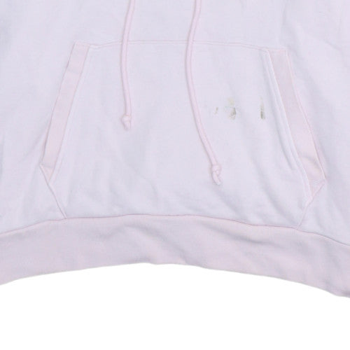 Levi's Women Pink Pullover Hoodie Size S Cotton Blend Casual