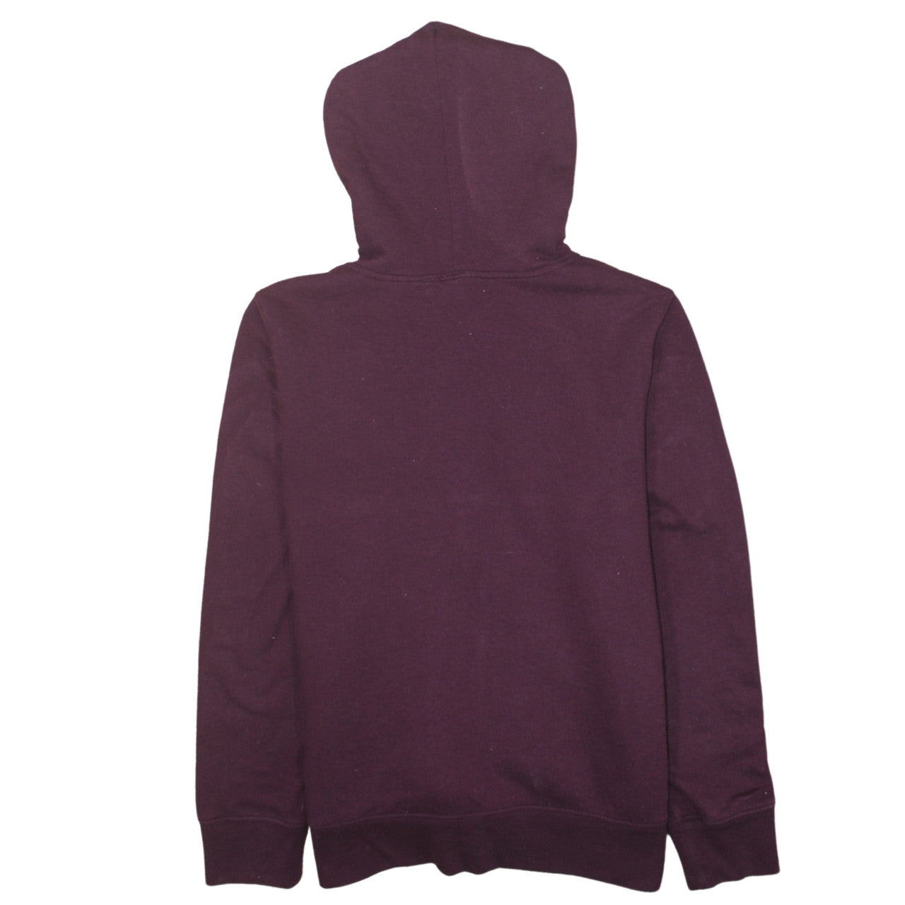 GAP Women Burgundy Full Zip Hoodie Size L Sherpa Lined Casual